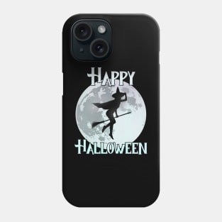 Happy Halloween - The Flying Witch Phone Case