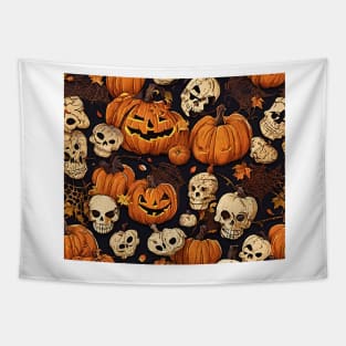 Halloween Pumpkin Tapestry