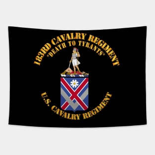 183rd Cavalry Regiment  - COA Tapestry