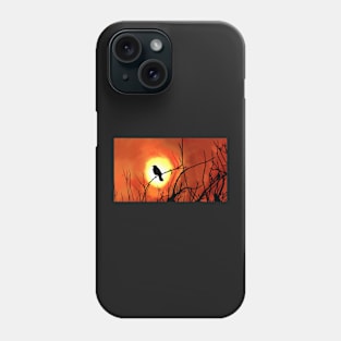 The Last Song Bird Sings to the Fire Dawn Phone Case