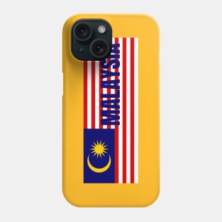 Malaysia in Malaysian Flag Phone Case