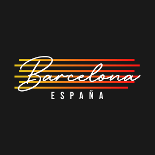 Barcelona Spain Souvenir Gift T-Shirt