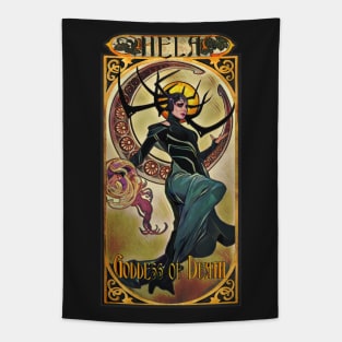 Hela Goddess of Death Tapestry