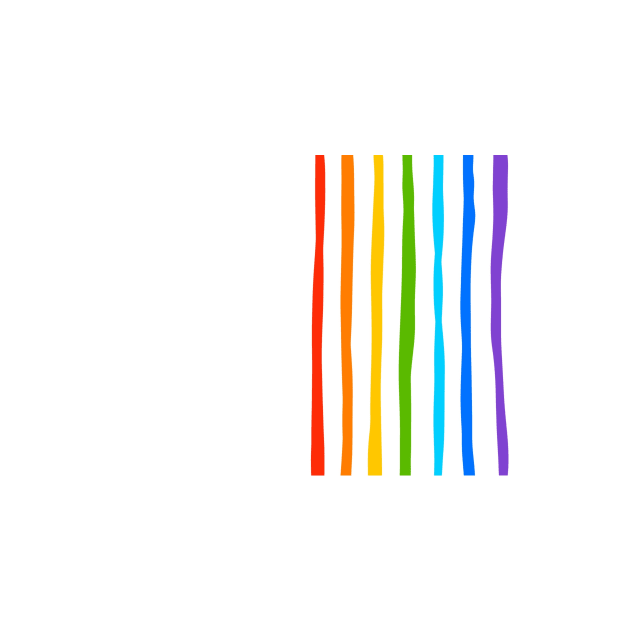 Rainbow Stripes by DoodleToots