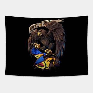 Vamos Aguilas Tapestry