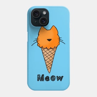 Cat Cone Phone Case