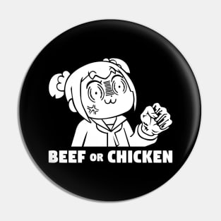 Beef or Chicken Pin