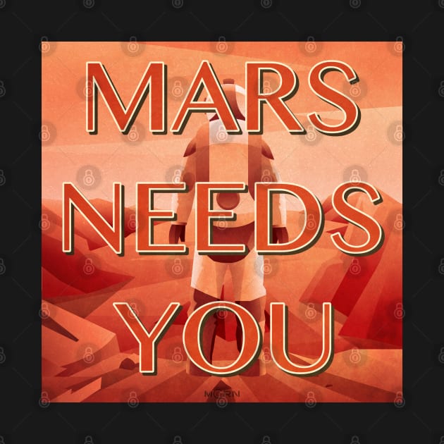 Mars Needs You by OrionLodubyal