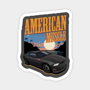 Mustang American Muscle Cars Magnet