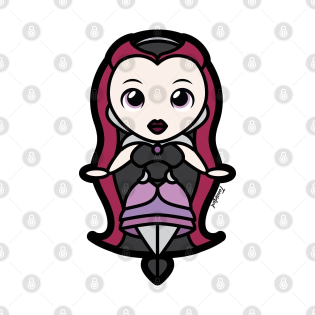 Raven Queen Tooniefied by Tooniefied