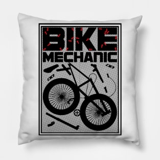 The Bike Mechanic Ant Pillow