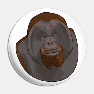 Orangutan Pin