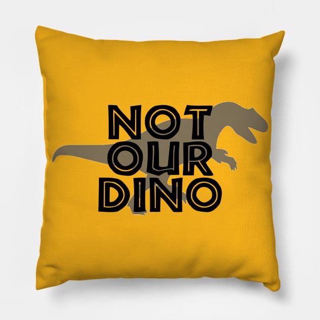 Dinoland USA Animal Kingdom Pillow by MickeysCloset