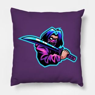 Modern Samurai Pillow