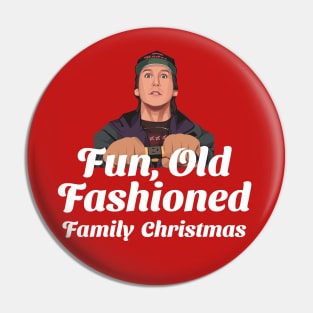 Fun, old fashioned family Christmas Pin