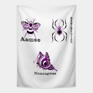 Asexual Indigenous Buggies Tapestry