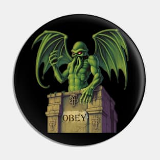 Obey Cthulhu Pin