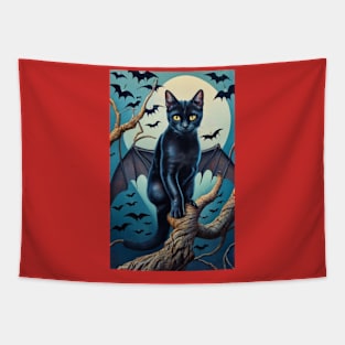 Bat Cat Tapestry