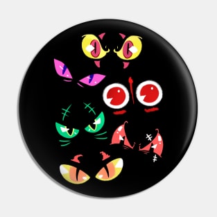 Halloween - Spooky eyes Pin