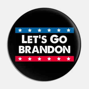 Let's Go Brandon in Cool Art For Anti-Biden Supporters Pin