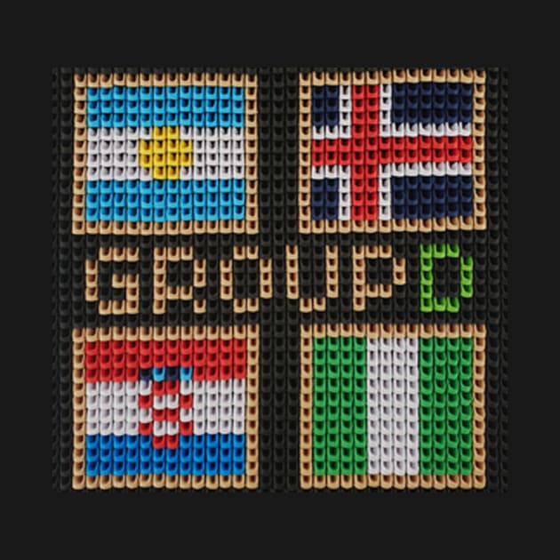 Fifa World Cup Group D by huskaria