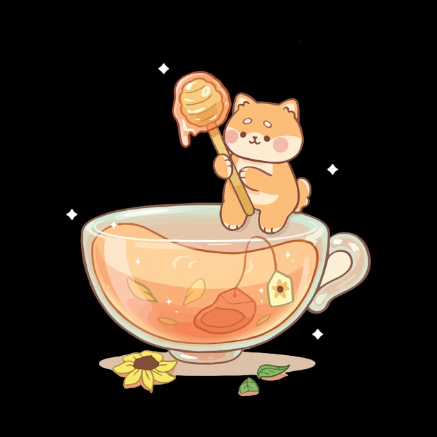 Shiba Honey Tea Cup by stopse rpentine