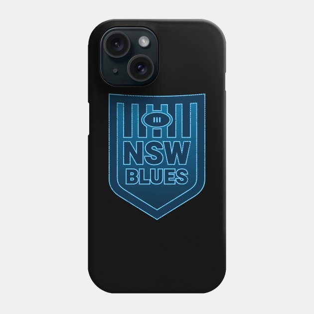 Up The Blues! Phone Case by GEEKsomniac