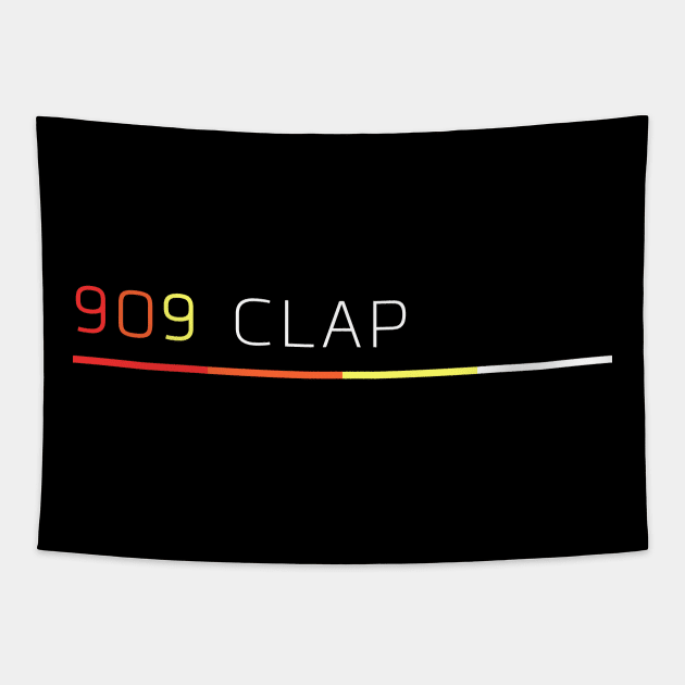 TR 909 Hand Clap Retro Drum Machine Tapestry by melostore