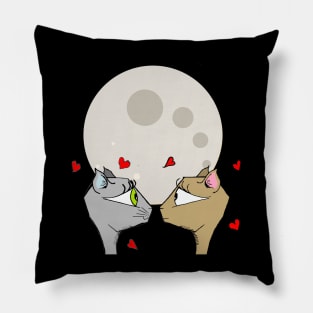 Love by Meow Light Pillow