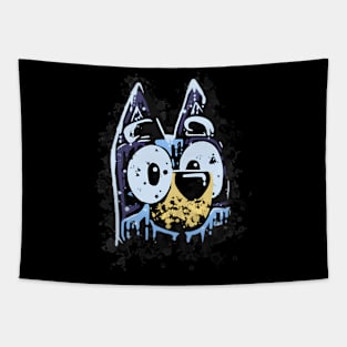 Bluey Face Tapestry