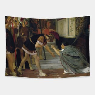 Proclaiming Claudius Emperor, Opus XlVIII by Lawrence Alma-Tadema Tapestry