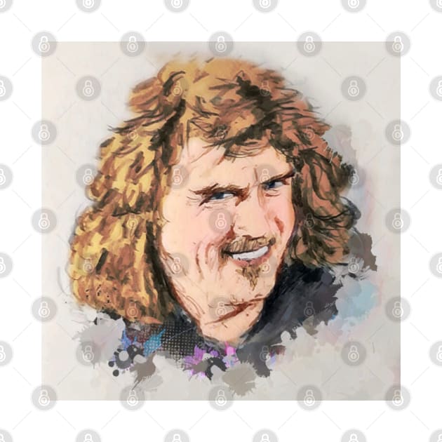 Billy Connolly a digital painting by AndythephotoDr