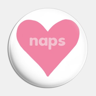 Naps Heart Pin