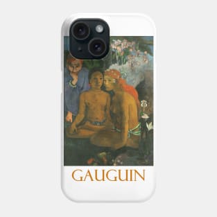 Barbarous Tales (1902) by Paul Gauguin Phone Case