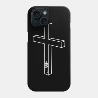 Upside Down Upside Down Cross Phone Case