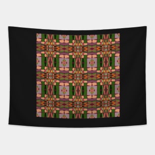 Geometric pattern in ethnic style. Tapestry