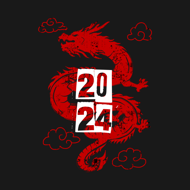 YEAR OF THE DRAGON 2024 by Tee Trends