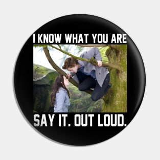 Twilight Say It Out Loud Pin