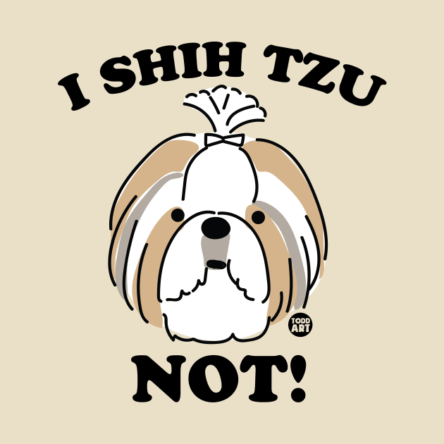 shih tzu not by toddgoldmanart