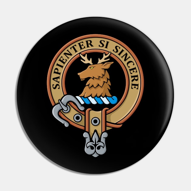 Clan Davidson Crest Pin by sifis