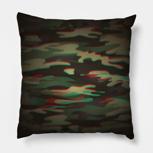 Camouflage Pillow by Up Jacket