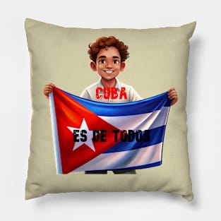 Cubanos somos todos Pillow