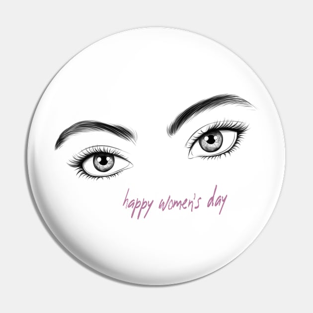 women's day Pin by eman4art