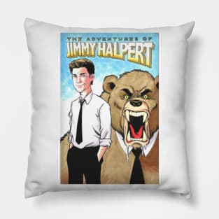 The adventures of Jimmy Halpert Pillow