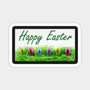 Happy Easter chocolate eggs Magnet