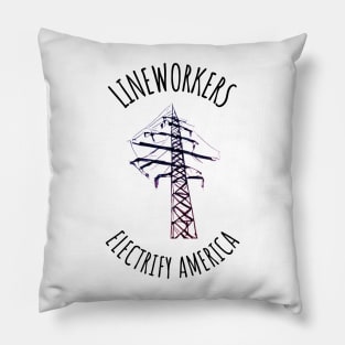 Lineworkers electrify America Pillow