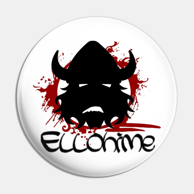 Original Ellohime Viking T-Shirt Pin by Ellohime