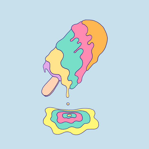 Melting Popsicle by saif