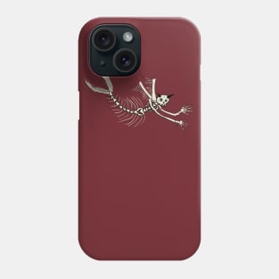 Mer-skeleton angel Phone Case