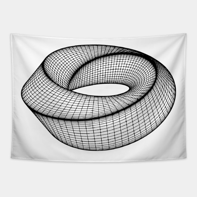 mobius strip Tapestry by Lamink